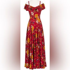 Trashy Diva long Hollywood dress Diva Holiday 1940s maxi